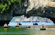 Bamboo boat trip