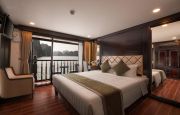 Family Connecting private balcony