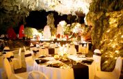 Dinner in cave