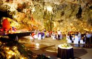 Dinner in cave