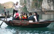 Bamboo boat trip