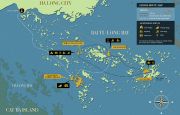 3 days cruising map