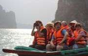 Bamboo boat trip