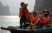 Bamboo boat trip