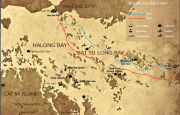 2 days cruising map