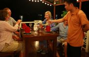 Dinner on Cruise sundeck
