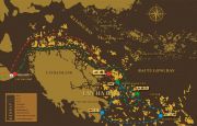 3 days cruising map