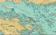 2 days cruising map