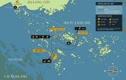 3 days cruising map