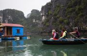 Bamboo boat trip