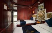 Twin Bed balcony upper floor