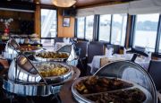 Buffet brunch with great food