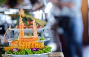 Buffet brunch with great food