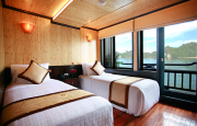 Twin private balcony