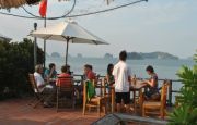 Breakfast in island
