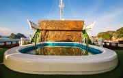 Pool on boat
