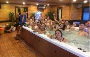 Jacuzzi on boat