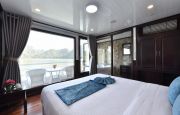 Double private balcony