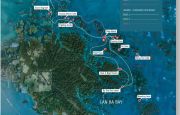 3 days cruising map