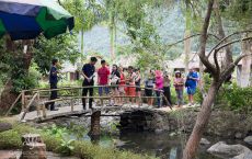 Visiting villages