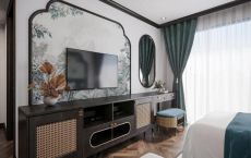 Twin bed balcony