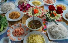 Great food on boat