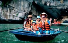 Bamboo boat trip