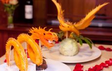 Great food on boat