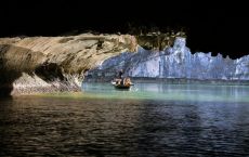 Bamboo boat trip
