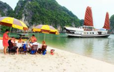 BBQ on beach