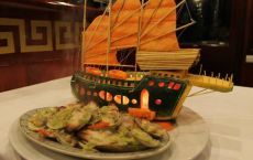 Great food on boat