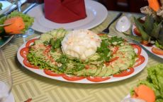 Great food on boat
