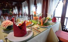 Great food on boat