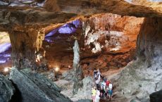 Tour of cave