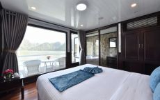 Double private balcony