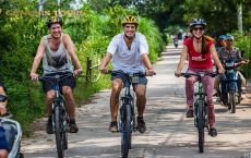 Biking
