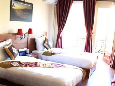 Deluxe twin balcony