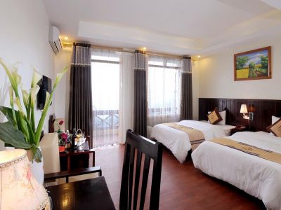 Twin bed room