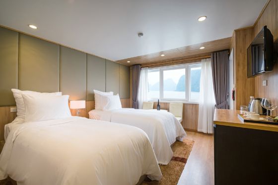 Premium Twin - upper deck Private balcony