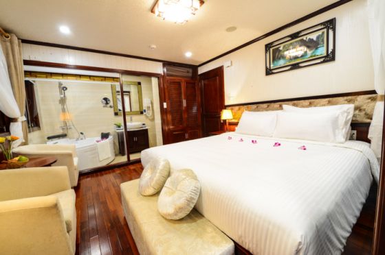 Suite private balcony - upper floor