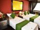 Twin bed balcony - upper floor
