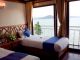 Twin bed private balcony