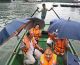 Bamboo boat trip