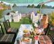 Sundeck luxury boat