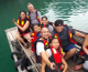 Bamboo boat trip